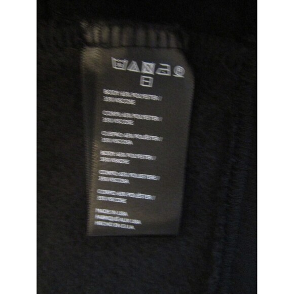 FP Beach Free People Black Tunic Sweatshirt Dress Side Pockets Over Sized Sz SP - Picture 7 of 7